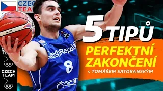 5 tipů pro perfektní zakončení z pohybu od TOMÁŠE SATORANSKÉHO 🏀 Basket podle Satyho