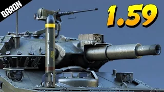 War Thunder 1.59 M551 Sheridan & British Swingfire ATGMs (War Thunder Tanks)