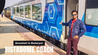 Guwahati to Haflong Vistadome Coach Train Journey | Best Train Journey Route in India