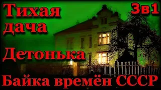 Истории на ночь (3в1): 1.Тихая дача, 2.Детонька, 3.Байка времён СССР