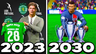 Young Ronaldo Conquered Football (Once Again) - FC 24 Player Career Replay