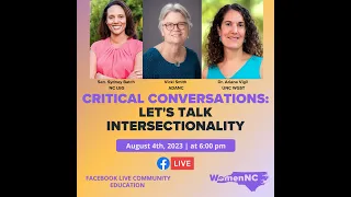 Critical Conversations: Let's Talk Intersectionality