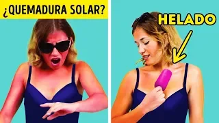 33 TRUCOS FÁCILES PARA EL VERANO QUE CUALQUIERA PUEDE PROBAR