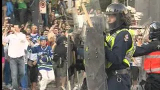 Victoria Olympian Defends Rioter