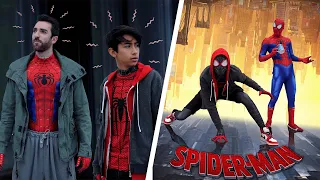 IMITANDO FOTOS DE SPIDERMAN UN NUEVO UNIVERSO CON PRNZE!!! - IVANSPIDEY