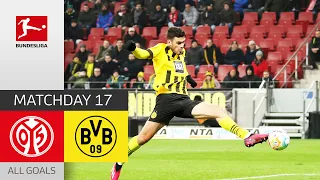 Reyna with Lucky Punch | 1. FSV Mainz 05 - Dortmund 1-2 | Highlights | Matchday 17 – 2022/23