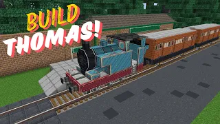 How I Built Thomas the Tank Engine in Minecraft!!