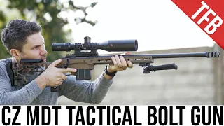 CZ's NEW Tactical Bolt Action: The CZ 600 MDT