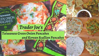 Eating Alone Diary | trader joe's taiwanese green onion pancakes and korean scallion pancakes
