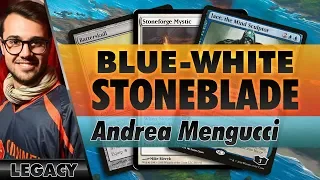 Blue-White Stoneblade - Legacy | Channel Mengucci