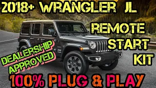 2018+ Jeep Wrangler (JL) 100% Plug & Play Remote Start Kit - FULL INSTALL