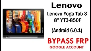 Lenovo Yoga Tab 3 FRP/Google Lock Bypass Easy Steps & Quick New method 100% Work