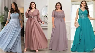 Most Beautiful and Elegant plus size mother of the bride Dresses & Gown/2023 plus size Long Dresses