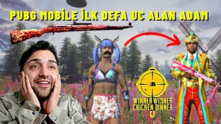 İLK KEZ PUBG MOBILE UC ALAN ADAM