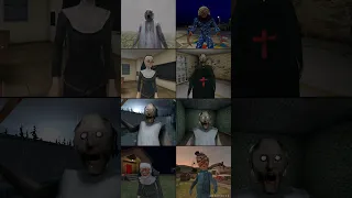 Slendrina The Forest Rainy Mod Vs Death Park Vs Evil Nun 2 Vs Granny Is Evil Nun Vs Ice Scream 8 +