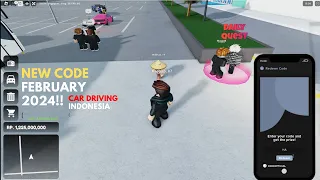 New Car Driving Indonesia Codes | Roblox CDID Codes (February 2024)