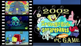 SpongeBob SquarePants: Employee of the Month (2002 PC game) Complete w/captions  BONUS TAPES @ END.