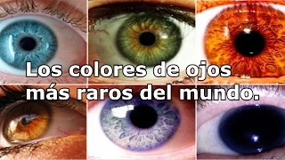 Top 7 "Los colores de ojos más raros del mundo"