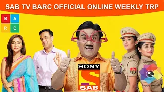 Sony Sab TV BARC TRP List of Week 48, 8 Dec 2022  All Shows of Sony Sab TV Official BAR CTRP