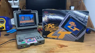 PC Engine LT Repair! Complete teardown, capacitor replacement, and demonstration