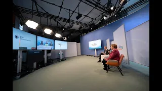 Girls'Day-Auftakt 2021 mit Bundeskanzlerin Dr. Angela Merkel | Initiative D21