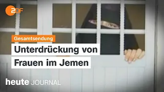 heute journal 08.03.24 Frauen im Jemen, Joe Biden zur Lage der Nation, Seebrücke nach Gaza (english)