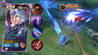 1 HIT PERFECT BUILD AND TRICKS FOR LANCELOT USER SHOULD TRY | SOLO RANK UP FAST !| MOBILE LEGENDS
