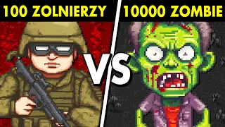 100 ŻOŁNIERZY vs 10,000 ZOMBIE w POLSCE - KTO WYGRA? Worldbox