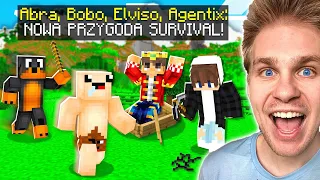 NOWY SEZON MINECRAFT SURVIVAL ⚠️ *LIFESTEAL SMP* 💔 z Bobo, Agentix i Elviso! 😱