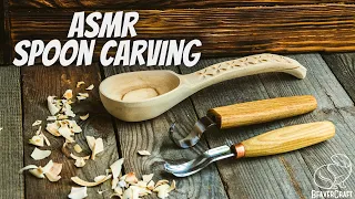 ASMR Wood Carving - No Talking ASMR Relaxation