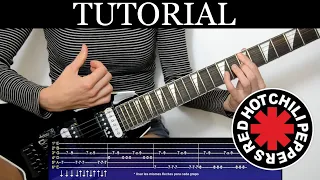 Cómo tocar Can't Stop de Red Hot Chili Peppers (Tutorial de Guitarra) / How to play