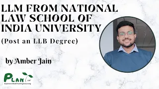 Pursuing an LLM from NLS Bangalore