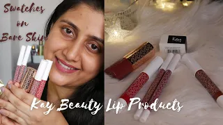 Kay Beauty Lip Products Review - Matteinee Lip Crayon, Matte action Lip liner,Matte Lipsticks