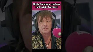 Richie Sambora confirms he'll rejoin Bon Jovi 🎸 #shorts