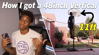 How I increased my Vertical to 48 inches