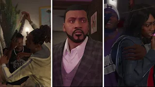 Franklin saves his family from the ballas after he become a celebrity in vinewood - GTA 5