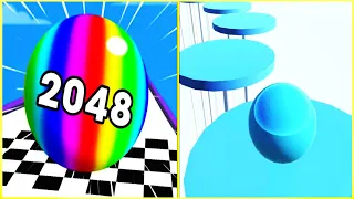 Ball Road 2048 - 3D Ball Game (iOS) Vs Splashy! (iOS)