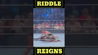 Riddle & Reigns Spear vs Rkbro #shorts #romanreigns #riddle 😯😮☝️🔥