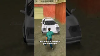 IF YOU FALL ONTO A CAR IN GTA GAMES