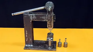 Wow !!! Homemade Punch Press