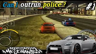 POLICE OUTRUN IN STREET | Need For Speed™ Most Wanted