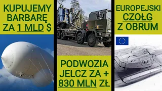 Barbara za mld $, Jelcze za ok. 830 mln zł, OBRUM podbija Europę: Wojskowe Newsy (19.05-25.05.2024)