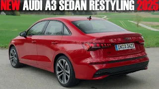 2025 New Audi A3 Sedan ( Restyling ) - Better than BMW 2 Series Gran Coupe!?