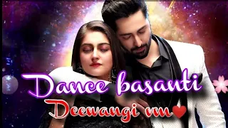 Dance basanti x danish taimoor & Hiba bukhari 💓 sultan Nageen vm deewangi drama vm