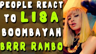 People going crazy over LISA's rap in BOOMBAYAH - BLACKPINK