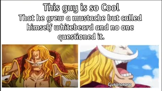 Whitebeard with Mustache | One Piece Memes - Part 46