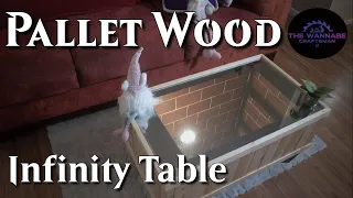 From Pallet Wood to Infinity Coffee Table: DIY Project for Less than $40 PART ONE