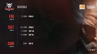 TEKKEN 7: CEO 2017 - Day 2 Pools Part 3