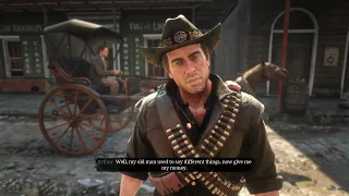 So this is how intimidating Arthur looks if you play as an NPC