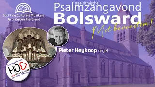 Zangavond met Pieter Heykoop vanuit Bolsward